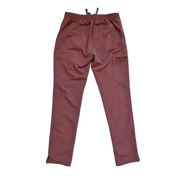 FIGS Yola Skinny Scrub Pants Mineral Mauve Pink Women's XS Rare Retired PO 2228 - Picture 3 of 15